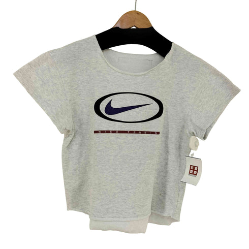 ナイキ NIKE 銀タグ TENNIS スウォッシュ S/S スウェット メンズ import:M