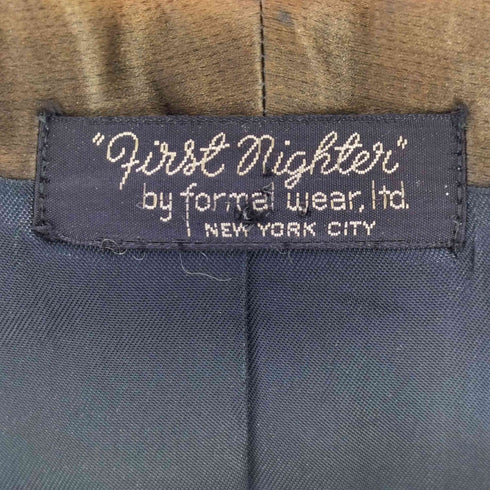 -50s First Nighter 総柄 タキシード メンズ