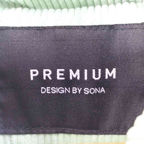 PREMIUM DESIGN BY SONA SONYUNARA×3rd Spring コーデュロイエコ中綿ジャケット レディース