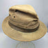 USA製 CAPAS Headwear N.Y. レザーベルト テープ コットン 中折れ ハット メンズ LARGE
