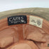 USA製 CAPAS Headwear N.Y. レザーベルト テープ コットン 中折れ ハット メンズ LARGE