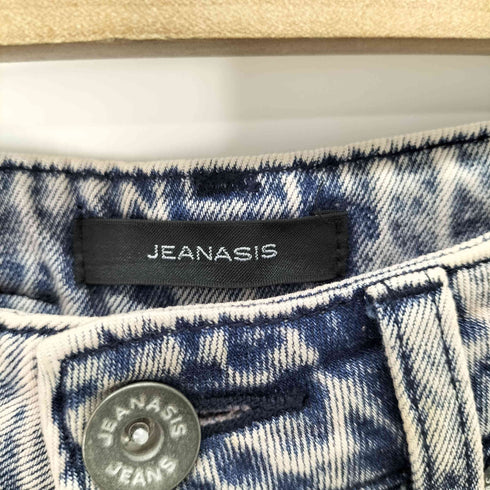ジーナシス JEANASIS ヴィンテージ加工ワイドデニムパンツ レディース JPN:M