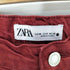 ザラ ZARA THE 90S FULL LENGTH カットオフカラーデニムパンツ レディース 6