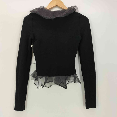 エンポリオアルマーニ EMPORIO ARMANI レース ニット ボレロ レディース EUR:38
