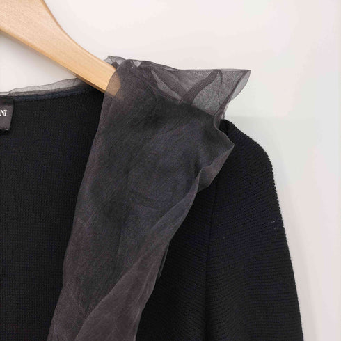 エンポリオアルマーニ EMPORIO ARMANI レース ニット ボレロ レディース EUR:38