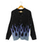 ペニーズ PENNEYS ファイヤーパターン シャギーニット カーディガン メンズ import:M