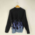 ペニーズ PENNEYS ファイヤーパターン シャギーニット カーディガン メンズ import:M