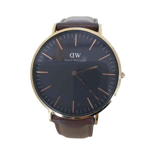 ダニエルウェリントン Daniel Wellington レザーバンド クオーツ時計 レディース