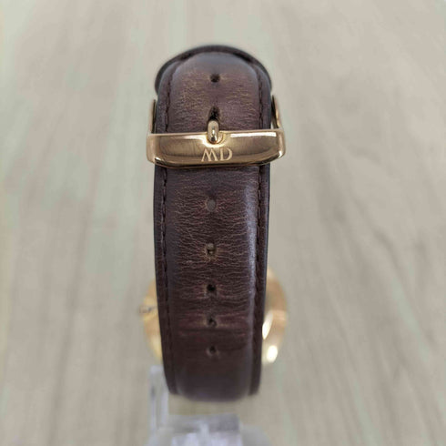 ダニエルウェリントン Daniel Wellington レザーバンド クオーツ時計 レディース