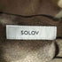 ソロヴ SOLOV ヌバック 巾着 ハンドバッグ レディース