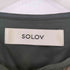 ソロヴ SOLOV QUILTING COLLER JACKET レディース JPN:2