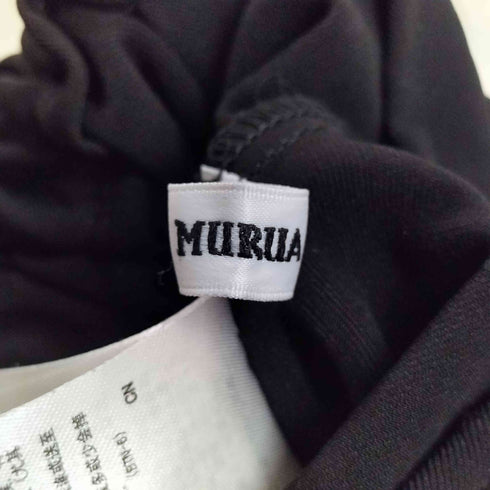 ムルーア MURUA ワイドベルトラップスカート レディース JPN:2