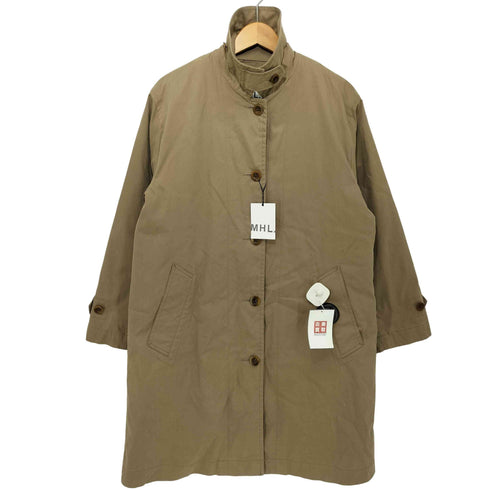 エムエイチエル MHL. 2018AW COTTON NYLON CANVAS ダウンライナー ステンカラーコート レディース JPN:3