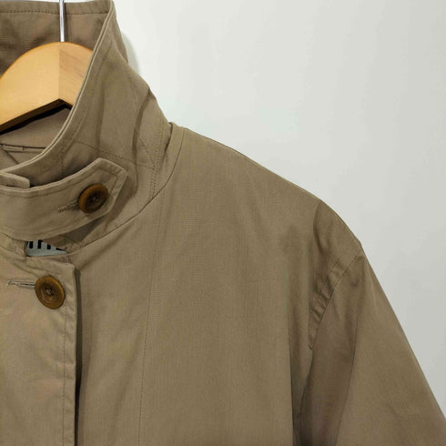 エムエイチエル MHL. 2018AW COTTON NYLON CANVAS ダウンライナー ステンカラーコート レディース JPN:3