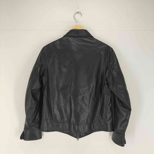 ROYAL KHAKI マルチジップレザーライダースジャケット メンズ