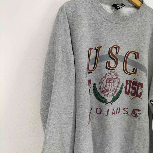 SPORTS MADE IN USA USC染み込みカレッジプリント L/Sスウェット メンズ JPN:XL