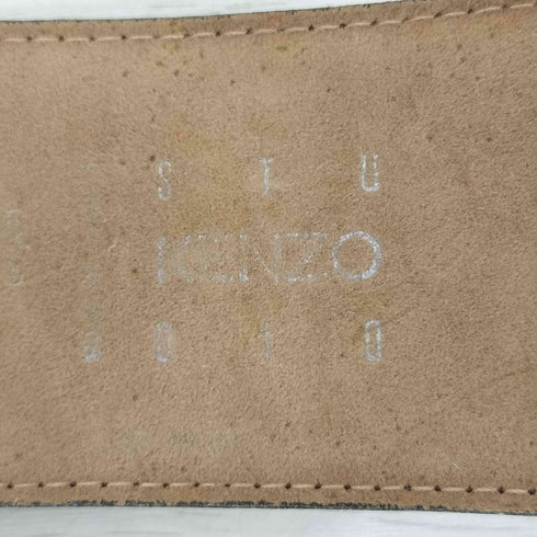 ケンゾー KENZO 薔薇 デザインバックル ベルト レディース 65/25