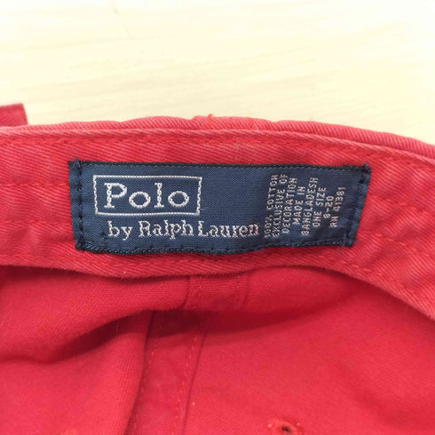 ポロバイラルフローレン Polo by RALPH LAUREN 90s ポニー刺しゅうキャップ メンズ