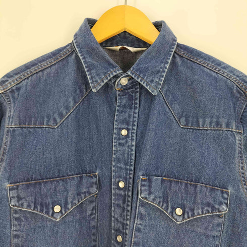 カーハート Carhartt 80-90s 三角タグ デニム ウエスタンシャツ メンズ