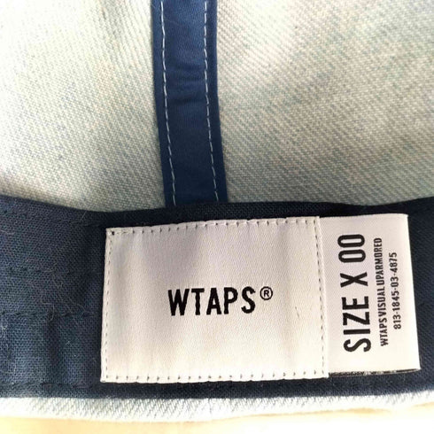 ダブルタップス WTAPS 18SS CAP COTTON DENIM クロスボーン デニムキャップ メンズ 00