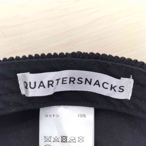 Quartersnacks コーデュロイ キャップ メンズ