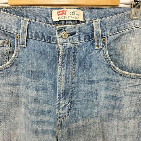 リーバイス Levis 559 RELAXED STRAIGHT ジップフライ ストレートデニムパンツ メンズ W33 L32