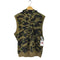 ベイプ BAPE サルカモ総柄 ノースリーブジップパーカー メンズ JPN:M
