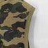 ベイプ BAPE サルカモ総柄 ノースリーブジップパーカー メンズ JPN:M