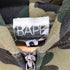 ベイプ BAPE サルカモ総柄 ノースリーブジップパーカー メンズ JPN:M