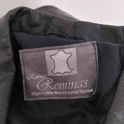 Roman Rominas 牛革レザージャケット メンズ