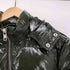 アイテムズ アーバンリサーチ ITEMS URBAN RESEARCH 光沢デザイン フーデッド ダウン ジャケット レディース 38