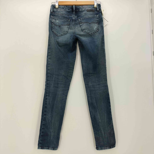 ディーゼル DIESEL ダメージ ストレッチ ジップフライ スキニー デニム パンツ レディース 23