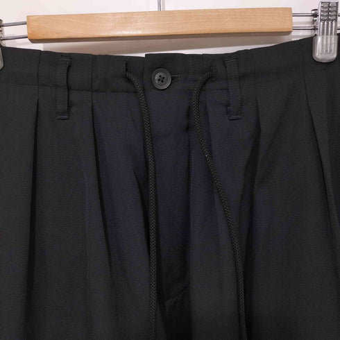 ヨウジヤマモトプールオム Yohji Yamamoto POUR HOMME 23SS ウールギャバ バルーンパンツ メンズ JPN:2
