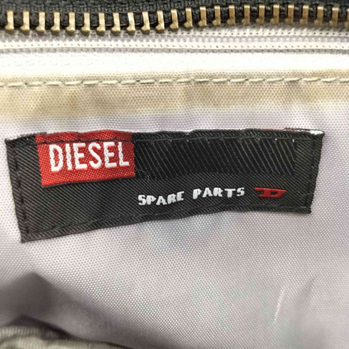 ディーゼル DIESEL ロゴ型押し レザー ハンドバッグ レディース