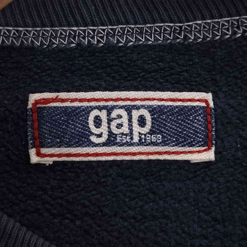 ギャップ Gap 小文字ロゴプリント クルーネック スウェット トレーナー メンズ import:M