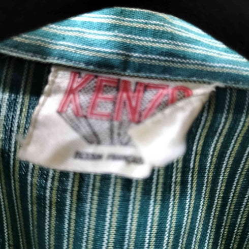 ケンゾー KENZO 70-80S ベストスカート ストライプセットアップ レディース