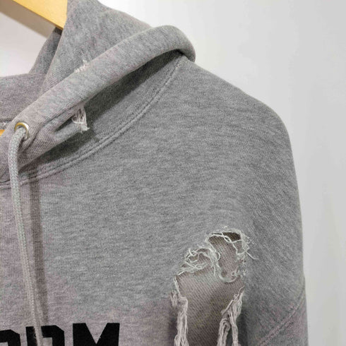 ユニフォームエクスペリメント uniform experiment 16AW クラッシュ加工 プルオーバーパーカー メンズ JPN:2