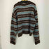 Camphor wood wool mix shaggy v neck border sweater メンズ JPN:M