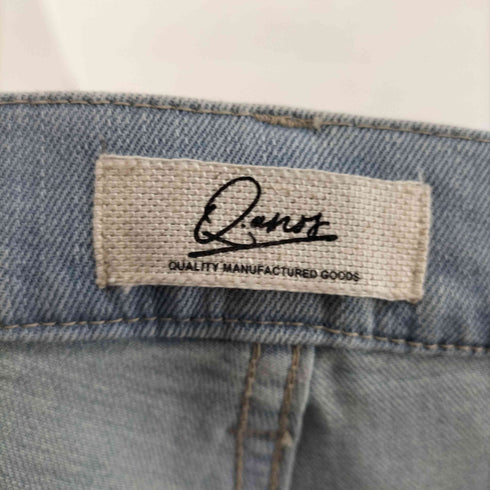 Q.anos リラックスワイドデニム レディース JPN:0