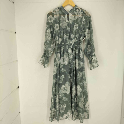 ナチュラルクチュール natural couture フラワージャガードプチハイパイピングワンピース レディース FREE