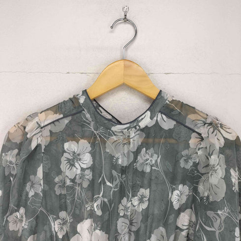 ナチュラルクチュール natural couture フラワージャガードプチハイパイピングワンピース レディース FREE