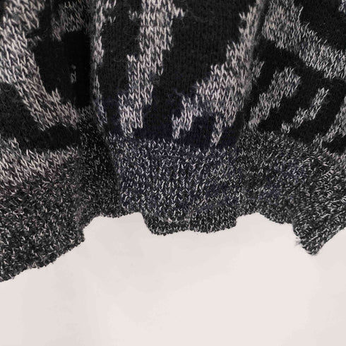 アクリル混 タートルネック L/S ニット メンズ