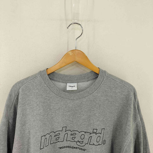 マハグリッド mahagrid THIRD LOGO CREWNECK / サードロゴクルーネックスウェットシャツ メンズ import:M