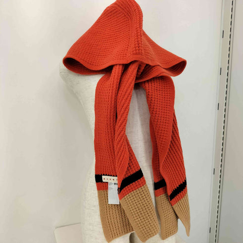マルニ MARNI ポップコーンニットフードストール レディース