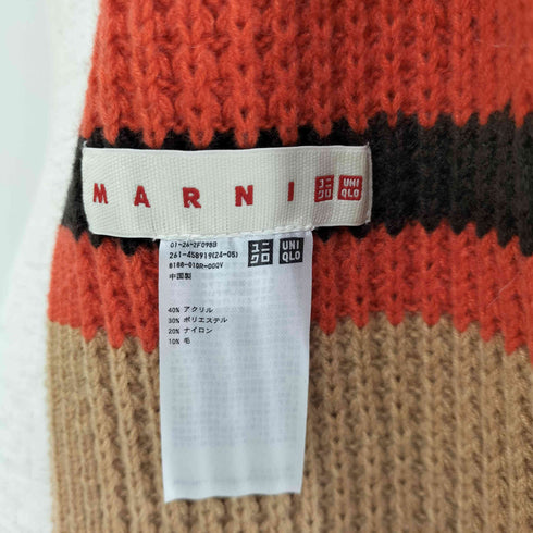 マルニ MARNI ポップコーンニットフードストール レディース