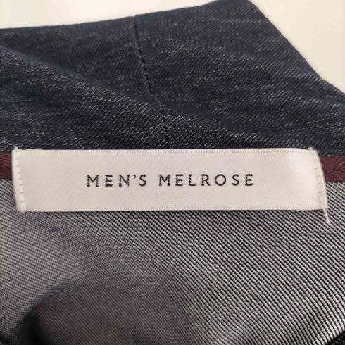 メンズメルローズ MENS MELROSE デニムライクカルゼパーカー メンズ JPN:4