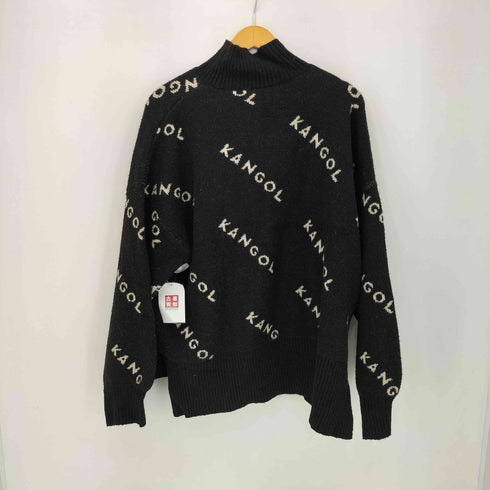 カンゴール KANGOL ロゴプリント タートルネックニット レディース JPN:M