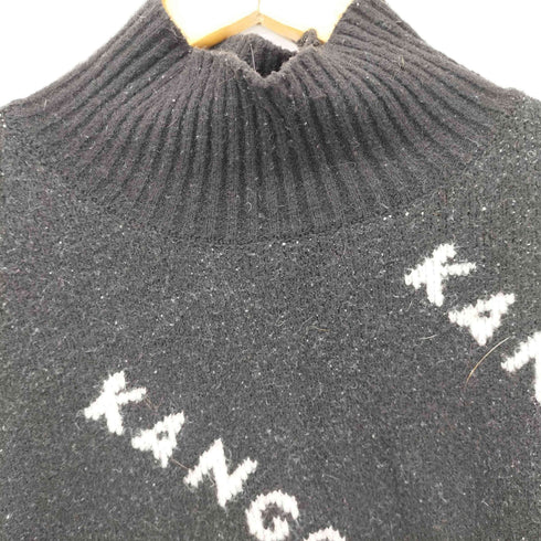 カンゴール KANGOL ロゴプリント タートルネックニット レディース JPN:M