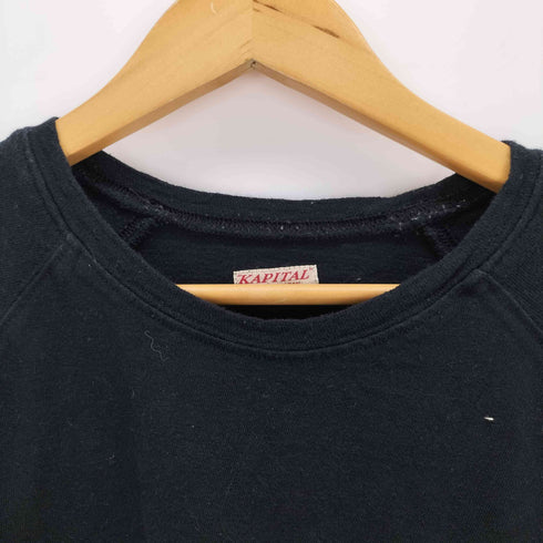 キャピタル KAPITAL Rainbowy Patch Gauze Chef T-Shirt メンズ JPN:3