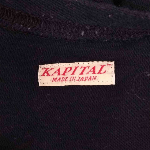 キャピタル KAPITAL Rainbowy Patch Gauze Chef T-Shirt メンズ JPN:3
